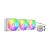 Water Cooler Gamdias Aura GL360 V2 Branco 360MM - AURA-GL360-V2-WH - Imagem 2