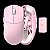 MOUSE GAMER LAMZU MAYA X 8K S/F PINK - Imagem 1