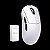 MOUSE GAMER LAMZU PARO 8K S/F WHITE - Imagem 2