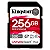 Cartão de Memória SD Kingston Canvas React Plus 256GB UHS-II 300MB/s - SDR2/256GB - Imagem 1