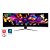 Monitor MSI MPG 491CQP 49" Curvo QD-OLED DQHD 5120x1440 144Hz 0.03ms - 9S6-3FA84T-002 - Imagem 3