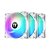 Kit Fan Thermaltake TT LE120 ARGB Sync White 3x120mm - Imagem 1