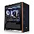 Gabinete Gamer Thermaltake S370 Wood Style TG Black Mid Tower 4x CT120 PWM - CA-11J-00M1WN-00 - Imagem 5