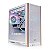 Gabinete Gamer Thermaltake S370 Wood Style TG Snow Mid Tower 4x CT120 PWM - CA-11J-00M6WN-00 - Imagem 1