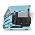 Gabinete Gamer Thermaltake AH T200 Turquoise Open Frame Micro Case Vidro Temperado - CA-1R4-00SBWN-00 - Imagem 4