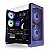 Gabinete Gamer Thermaltake View 390 Air TG Future Dusk Mid Tower 2x CT120 - CA-11F-00MNWN-00 - Imagem 1