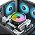 Air Cooler Thermaltake UX150-L ARGB Sync Black 130W 130mm Infinity Mirror - CL-P147-CA13SW-A - Imagem 5