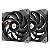Fan Thermaltake TOUGHFAN 12 Black High Static Pressure 120mm PWM 2-Fan Pack - CL-F082-PL12BL-A - Imagem 1