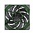 Fan Thermaltake TOUGHFAN 12 Racing Green High Static Pressure 120mm PWM - CL-F117-PL12RG-A - Imagem 2