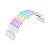 Cabo de Extensão Thermaltake Tt Mod ARGB 24 Pinos Branco 60 LEDs 5V 3 Pinos 28,5cm - AC-081-CN6NAN-A1 - Imagem 2