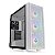 Gabinete Mid Tower Thermaltake H570 TG ARGB Snow Branco Vidro Temperado Mesh 3x120mm ARGB - CA-1T9-00M6WN-01 - Imagem 1
