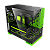 Gabinete Gamer Geometric Future Model 3 Preto e Verde Sem Fan - GEO-M3-BNV - Imagem 8