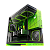 Gabinete Gamer Geometric Future Model 5 NVIDIA Style Edição Limitada Preto e Verde Sem Fan - GEO-M5-BNV - Imagem 1