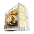 Gabinete Gamer Geometric Future Model 5 Vent Branco Sem Fan - GEO-M5V-W - Imagem 1