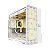 Gabinete Gamer Geometric Future Model 5 Vent Branco Sem Fan - GEO-M5V-W - Imagem 2