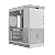 Gabinete Gamer Geometric Future Model 4 King Arthur Branco Sem Fan - GEO-M4-KAW - Imagem 4