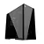 Gabinete Gamer Geometric Future Model 6 Cezanne Preto Sem Fan - GEO-M6-CEB - Imagem 1