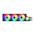 Water Cooler Geometric Future Eskimo Pro 360mm RGB Preto - GEO-EP-36B - Imagem 2