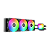 Water Cooler Geometric Future Eskimo Pro 360mm RGB Preto - GEO-EP-36B - Imagem 1