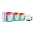 Water Cooler Geometric Future Eskimo Junior Neon 360mm RGB Branco - GEO-EJ-N36W - Imagem 2