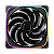 Kit 3 Fans Geometric Future Squama 2503R Reverse Blade 140mm RGB Preto - GEO-S2503RB-14T - Imagem 2