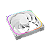 Fan Geometric Future Squama 2503R Reverse Blade 140mm RGB Branco - GEO-S2503RW-14S - Imagem 6