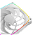Fan Geometric Future Squama 2503R Reverse Blade 140mm RGB Branco - GEO-S2503RW-14S - Imagem 4