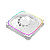 Fan Geometric Future Squama 2503 140mm RGB Branco - GEO-S2503W-14S - Imagem 4