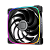 Fan Geometric Future Squama 2503 140mm RGB Preto - GEO-S2503B-14S - Imagem 1