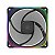 Fan Geometric Future Squama 2503R Reverse Blade 120mm RGB Preto - GEO-S2503RB-1 - Imagem 4