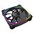 Fan Geometric Future Squama 2503R Reverse Blade 120mm RGB Preto - GEO-S2503RB-1 - Imagem 5