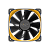 Fan Geometric Future Squama 2505Y 120mm Preto - GEO-S2505Y-1 - Imagem 8