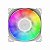 Fan Geometric Future Squama 2505 120mm RGB Branco - GEO-S2505W-1 - Imagem 1