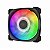 Kit 3 Fans Geometric Future Squama 2505 120mm RGB Preto - GEO-S2505B-3 - Imagem 4