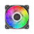 Kit 3 Fans Geometric Future Squama 2505 120mm RGB Preto - GEO-S2505B-3 - Imagem 11