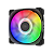 Kit 3 Fans Geometric Future Squama 2505 120mm RGB Preto - GEO-S2505B-3 - Imagem 3