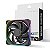 Fan Geometric Future Squama 2503 120mm RGB Preto - GEO-S2503B-1 - Imagem 9