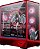 Gabinete Gamer MSI PANO 130R MLG Edition Mid Tower Vidro Temperado 270° C/ 4 Fans ARGB - 306-7G32M21-HH9 - Imagem 2