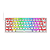 Teclado Mecânico Gamer Redragon Fizz RGB Crystal - K617CT-RGB - Imagem 1