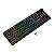Teclado Membrana RM104 Volvano RGB 3 Mode Preto - K526-WL - Imagem 2