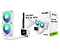 Water Cooler ASRock Challenger White 240 Digital ARGB 240mm com Display - Branco - Imagem 1