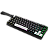Teclado Magnético PCYES Gamma Black Vulcan 8000Hz USB Rapid Trigger 0,01mm - LED RGB - PMGMBV - Imagem 1