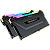 Memória RAM Corsair Vengeance RGB Pro 32GB (2x16GB) DDR4 2666MHz C16 Preto - CMW32GX4M2A2666C16 - Imagem 1