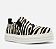 Tênis Slip On Arezzo Animal Print Flatform Zebra - Imagem 1