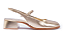 Sapato Scarpin Santa Lolla Couro Nobre Dourado - Imagem 2