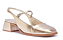 Sapato Scarpin Santa Lolla Couro Nobre Dourado - Imagem 1