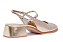 Sapato Scarpin Santa Lolla Couro Nobre Dourado - Imagem 3