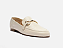 Mocassim Arezzo Off-White Bridão Metálico Luma - Imagem 1