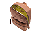 Mochila Anacapri  Média Nylon Estampa Interna Marrom - Imagem 3