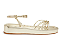Santa Lolla papete Flat Form Metalizada Dourada - Imagem 2